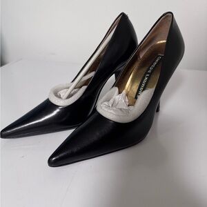 Chinese Laundry Black and White Heels